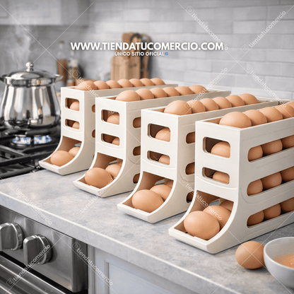 Organizador y Dispensador Automático de Huevos 25-30