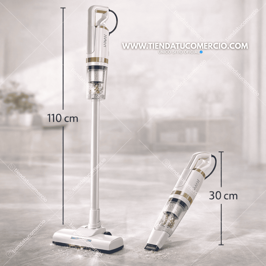 LUMINA VAC™ — Aspiradora Vertical Inteligente