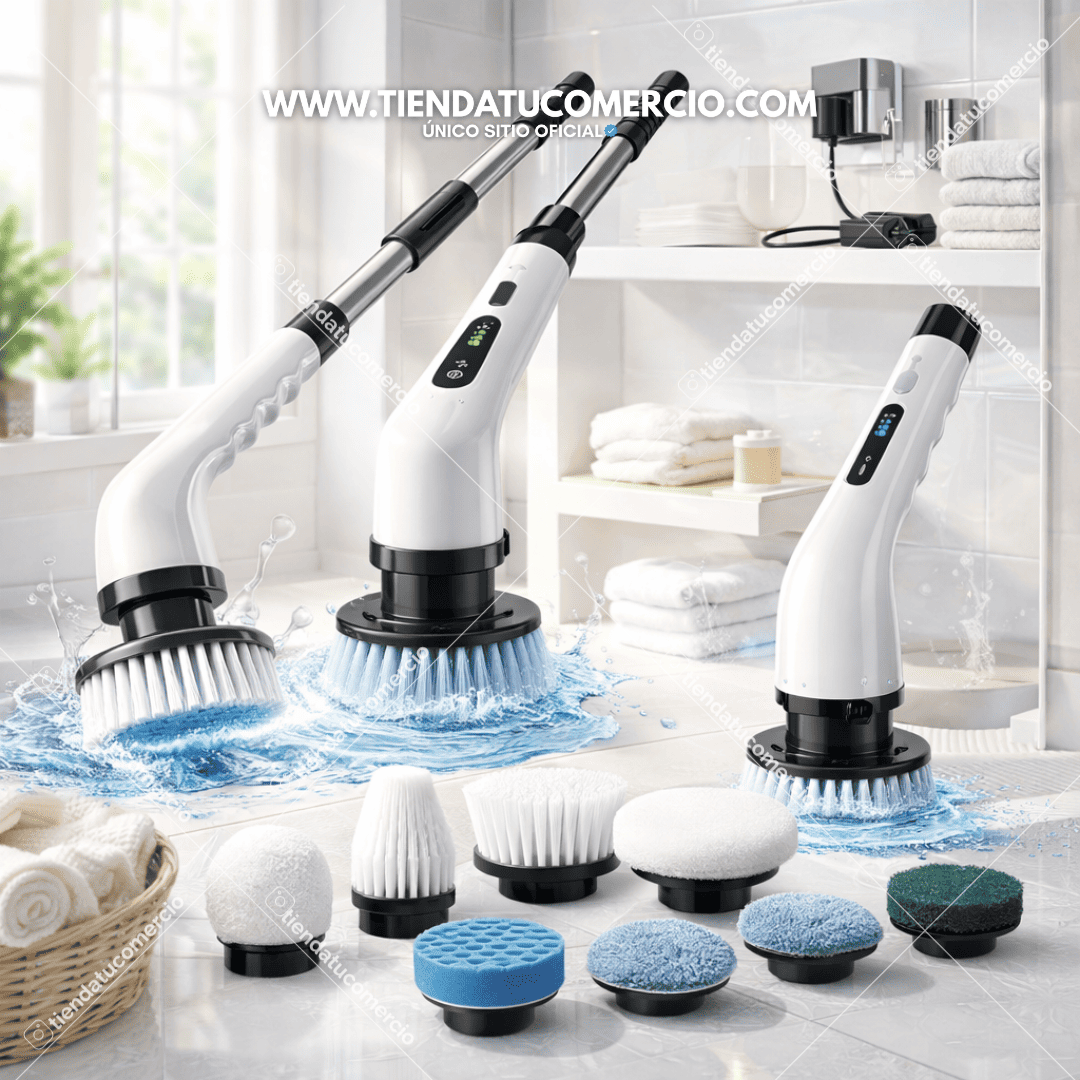 Cepillo limpiador extensible 9 en 1 Inalambrico