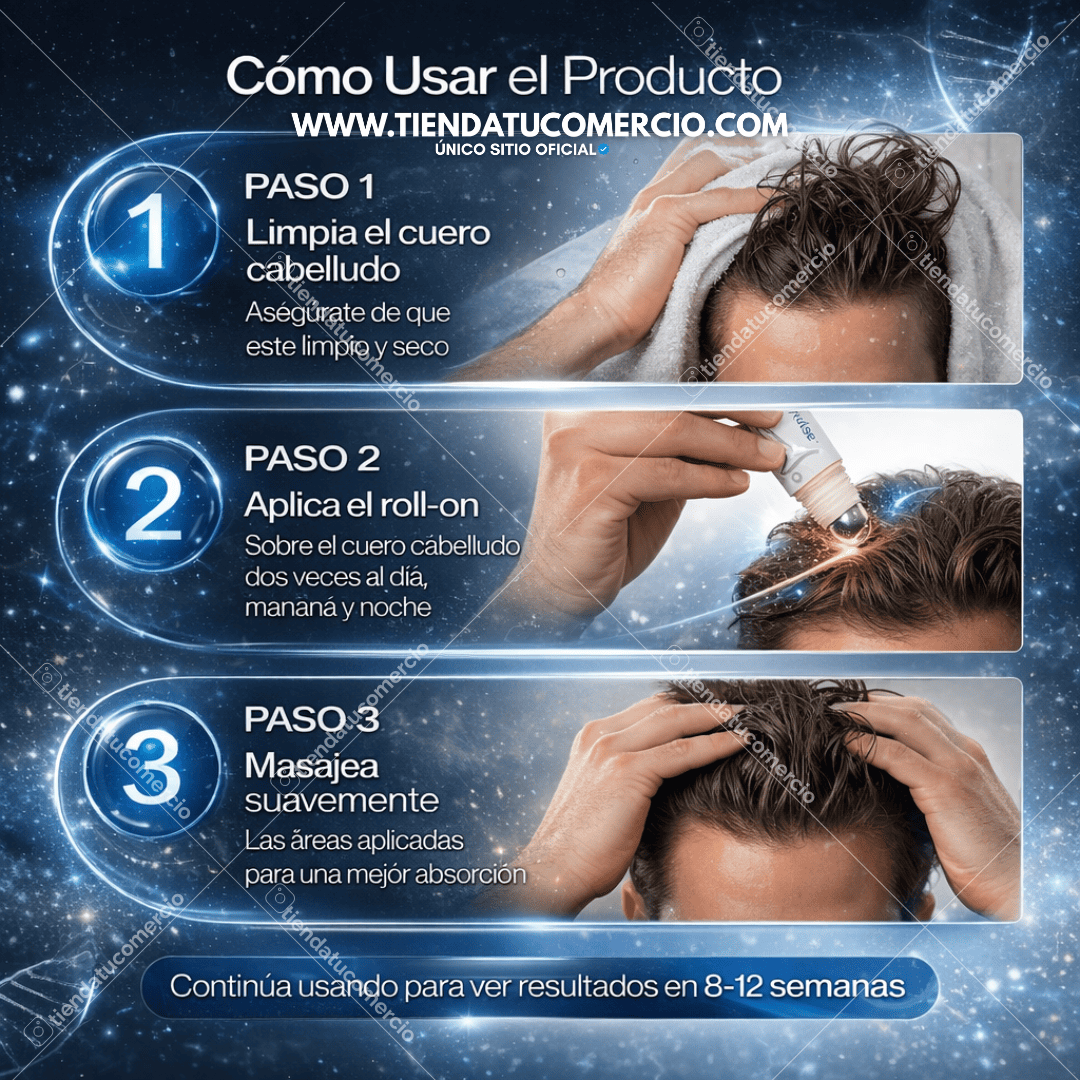 Serum Activador de Crecimiento Capilar & Barba – Be Bodywise 10ML