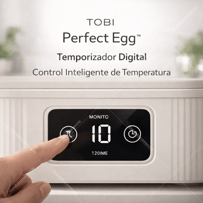 TOBI Perfect Egg™ - Cocedor Inteligente de Huevos