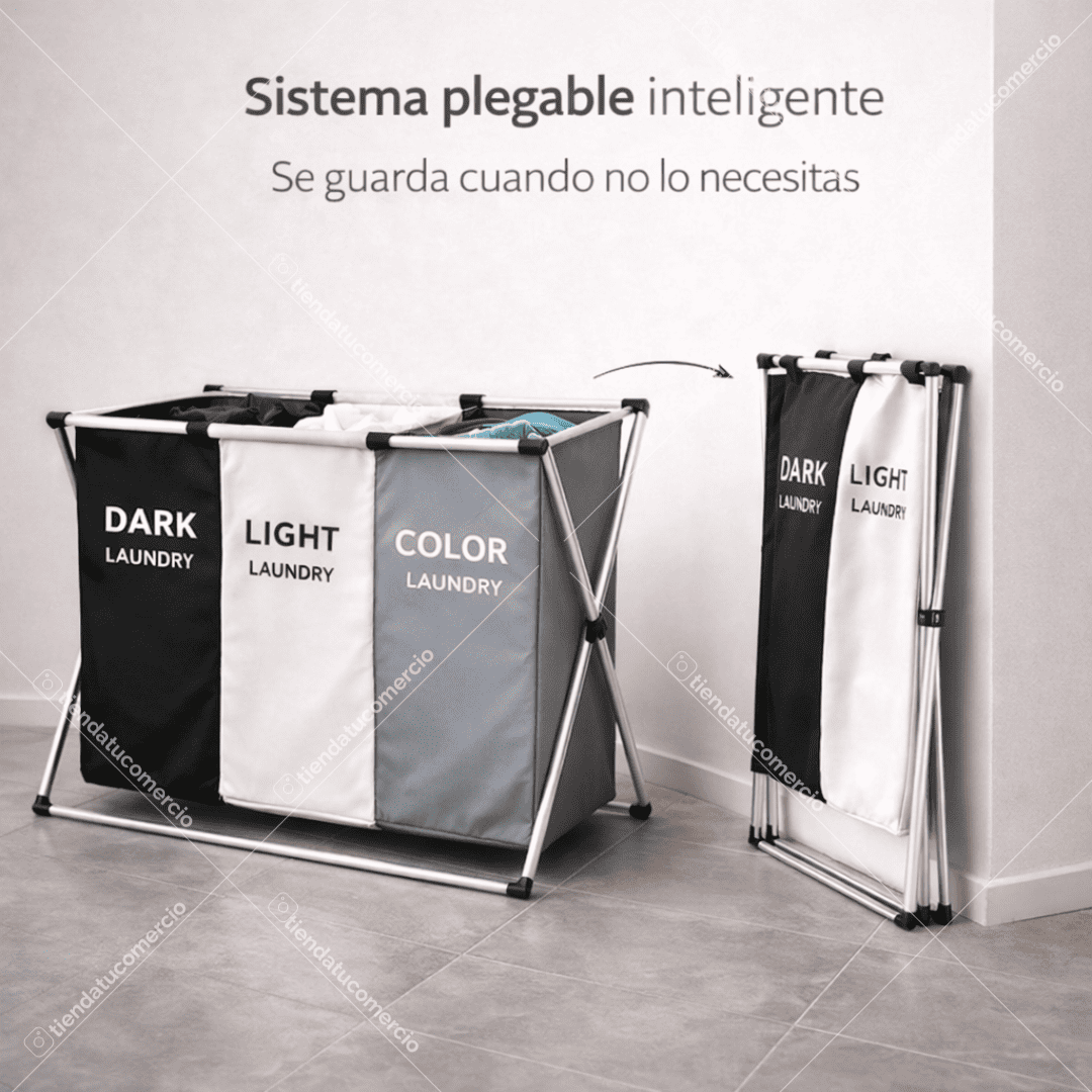 LaundryLux™ — Organizador de Lavandería Resistente