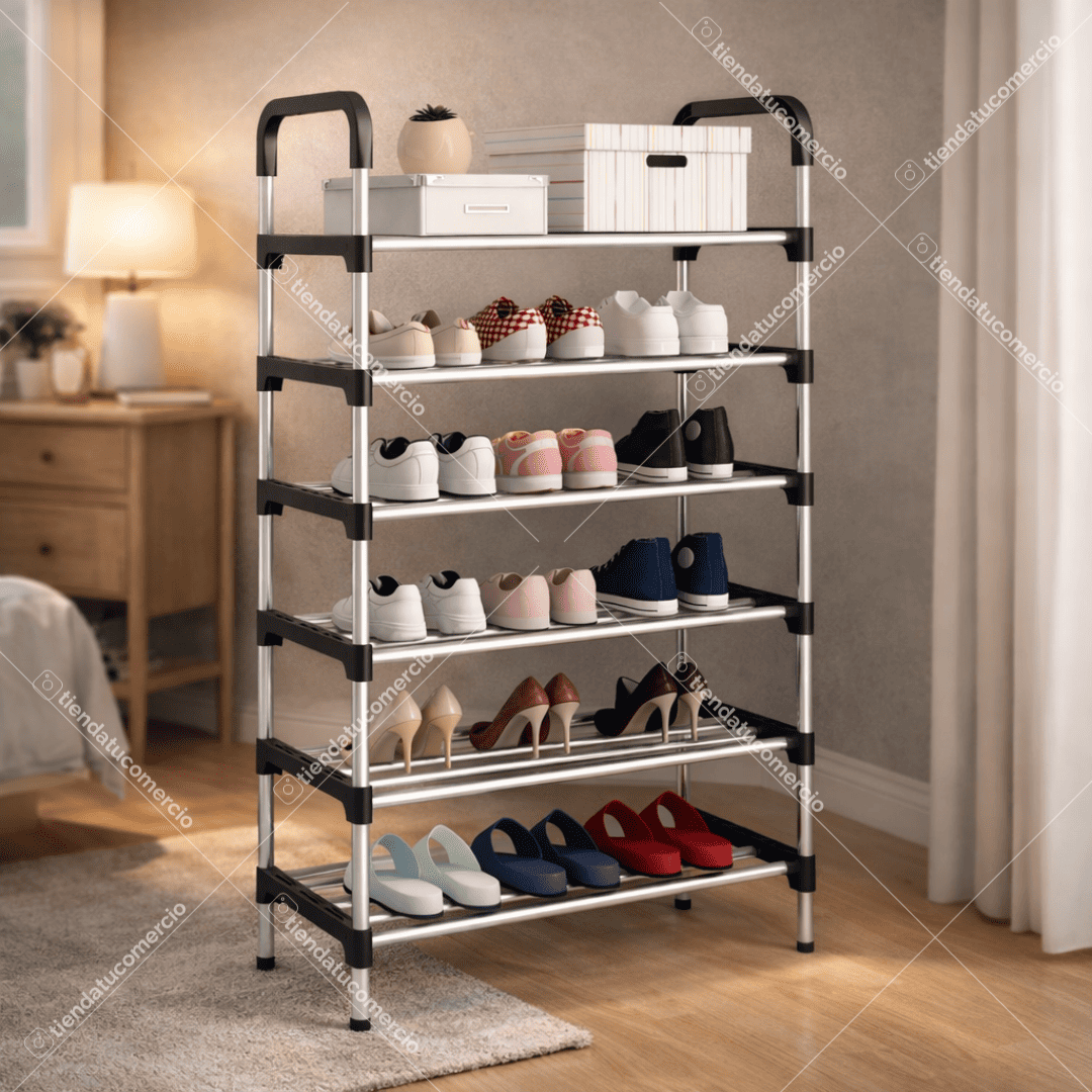 Zapatero RACK 6 niveles 20 pares + Envío Gratis