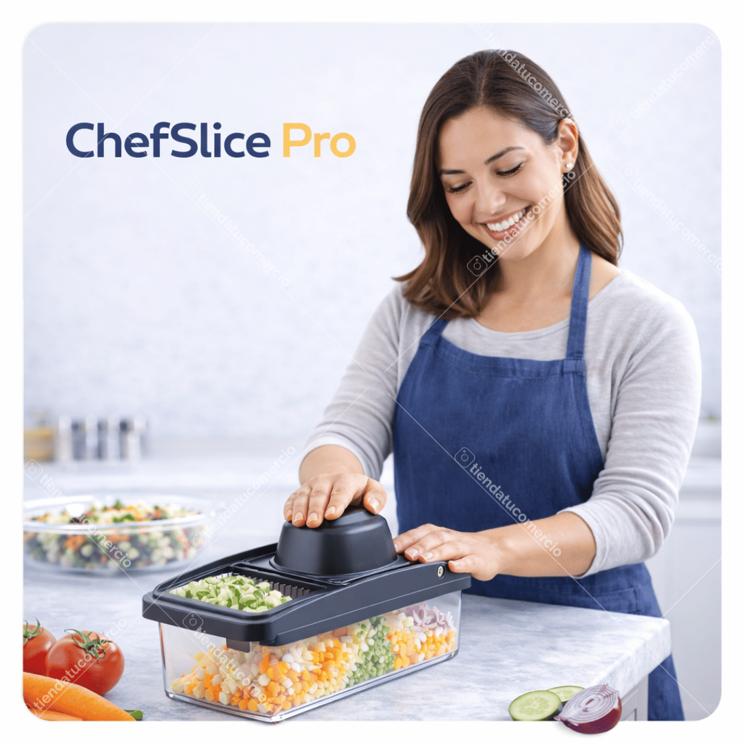 CHEFSLICE PRO™ - Sistema Profesional de Corte Multifunción