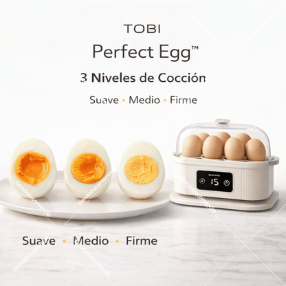 TOBI Perfect Egg™ - Cocedor Inteligente de Huevos