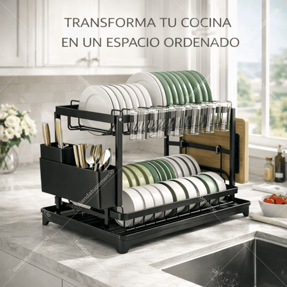 NovaRack™ – Escurridor Premium de 2 Niveles