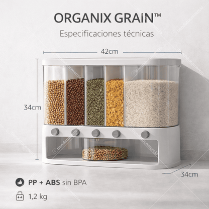 ORGANIX GRAIN™ — Sistema Modular de Almacenamiento