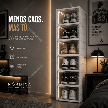 NÓRDICA SHOES™ — Sistema Modular Vertical