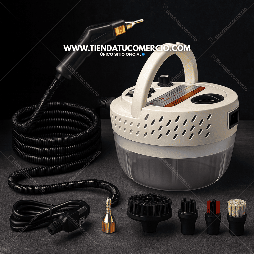 Super limpiador a vapor portatil