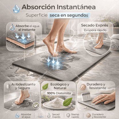 DIATOM LUX™ — Tapete de Piedra Natural