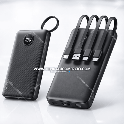 Super Power Bank 4 entradas full dispositivos