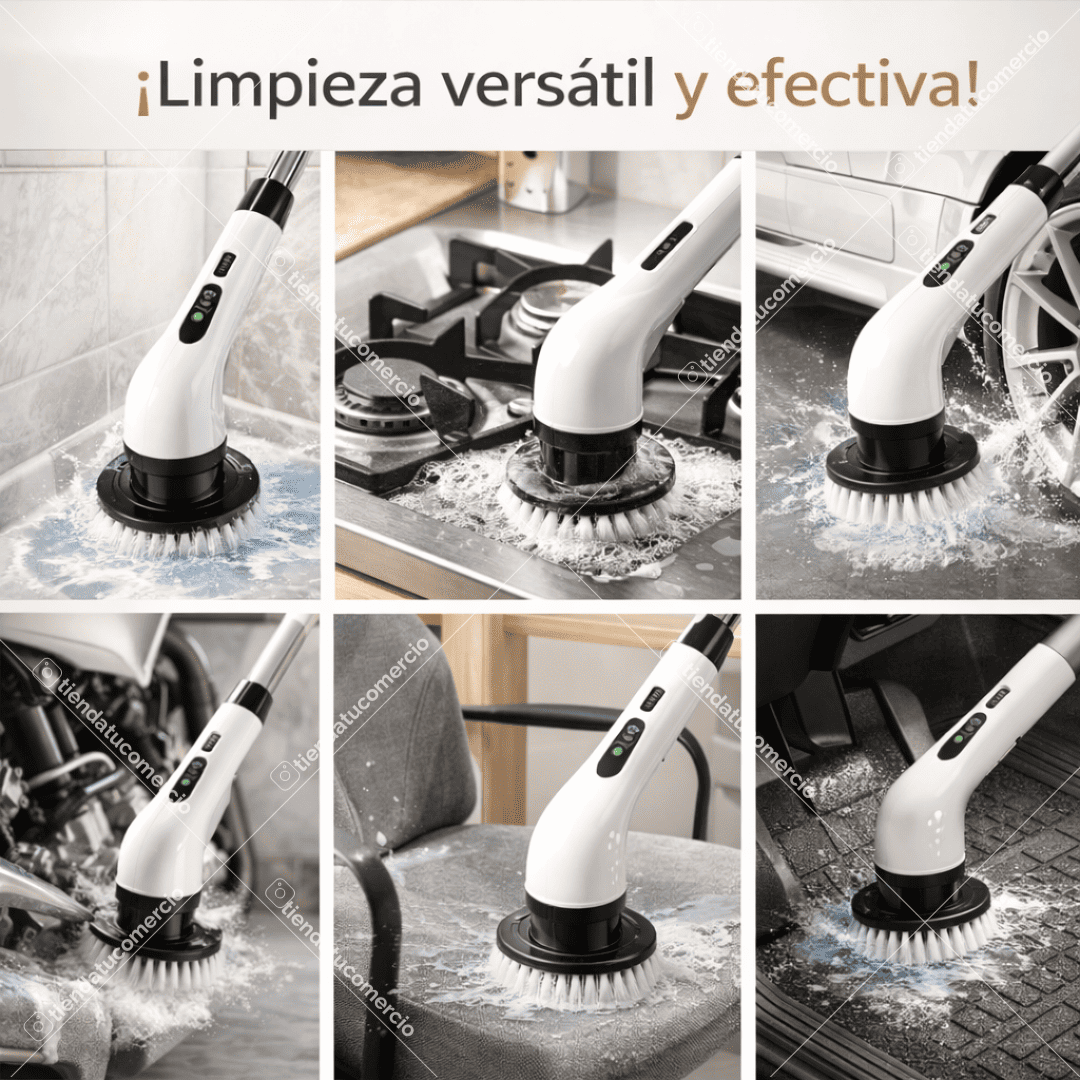 Cepillo limpiador extensible 9 en 1 Inalambrico