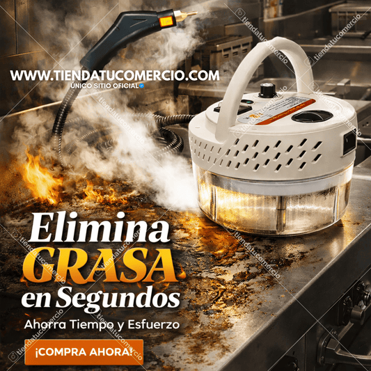 Super limpiador a vapor portatil