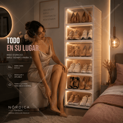 NÓRDICA SHOES™ — Sistema Modular Vertical