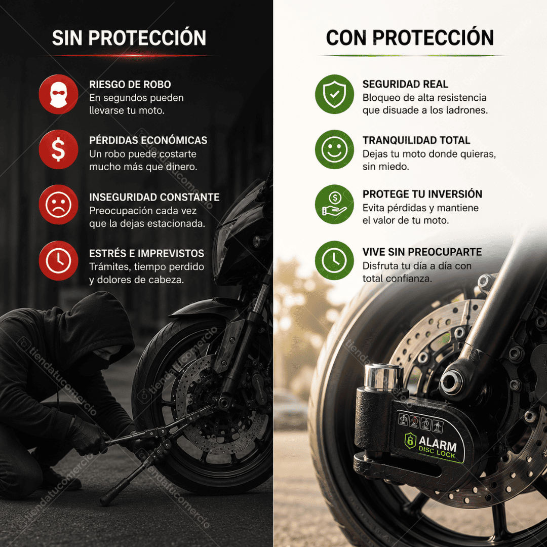 LOCKGUARD X™ — Candado Antirrobo con Alarma Inteligente