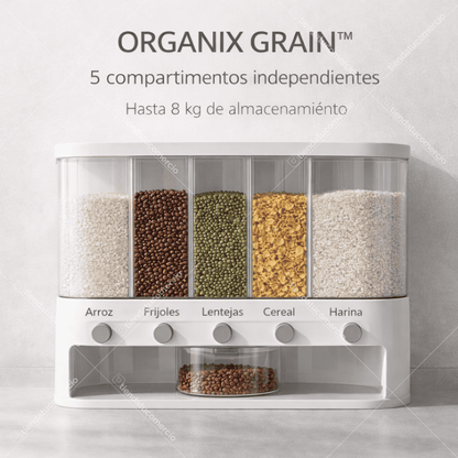 ORGANIX GRAIN™ — Sistema Modular de Almacenamiento