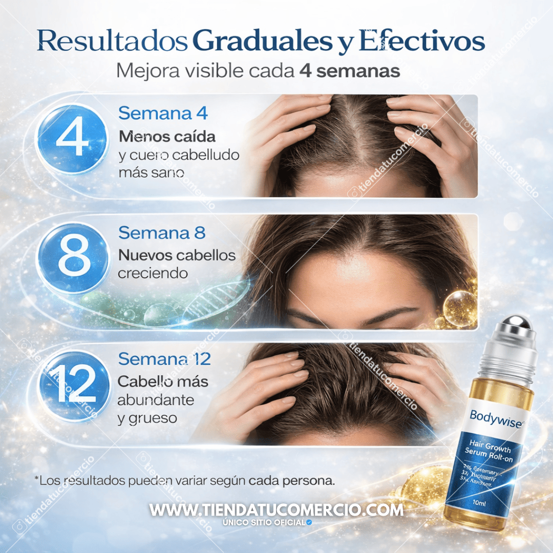 Serum Activador de Crecimiento Capilar & Barba – Be Bodywise 10ML