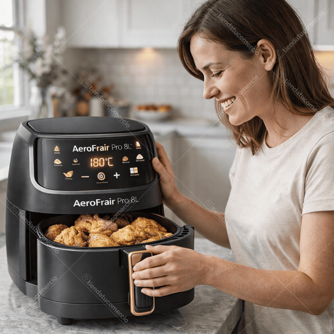 AEROFRAIR PRO 8L™ – Freidora de Aire Inteligente