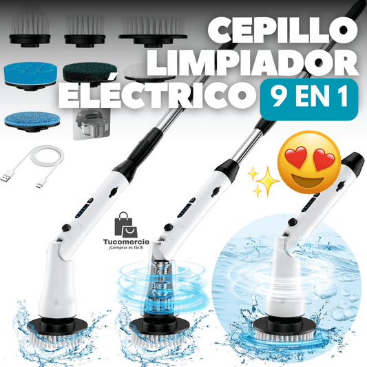 Cepillo limpiador extensible 9 en 1 Inalambrico