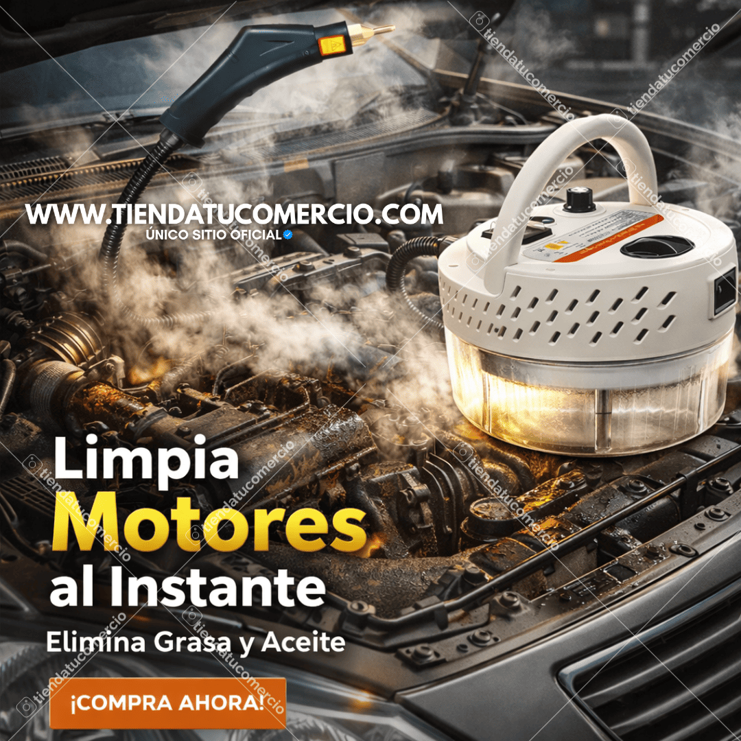 Super limpiador a vapor portatil