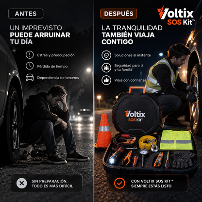 Voltix SOS Kit™ - Kit de emergencia de carretera