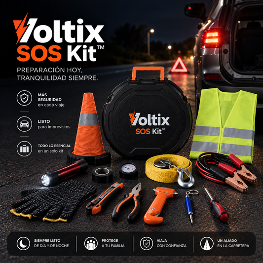 Voltix SOS Kit™ - Kit de emergencia de carretera