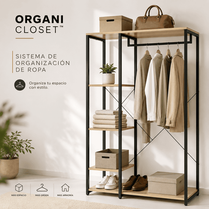 ORGANI CLOSET™ - SISTEMA DE ORGANIZACION DE ROPA