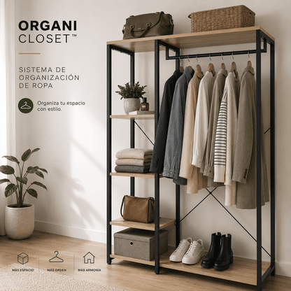 ORGANI CLOSET™ - SISTEMA DE ORGANIZACION DE ROPA