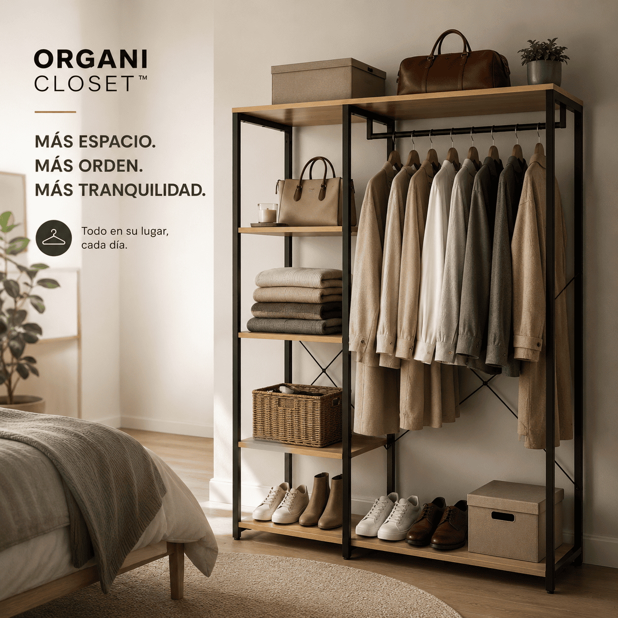ORGANI CLOSET™ - SISTEMA DE ORGANIZACION DE ROPA