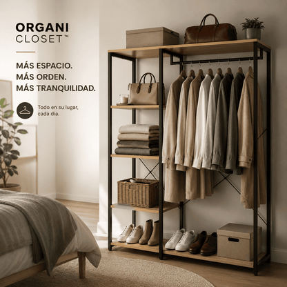 ORGANI CLOSET™ - SISTEMA DE ORGANIZACION DE ROPA