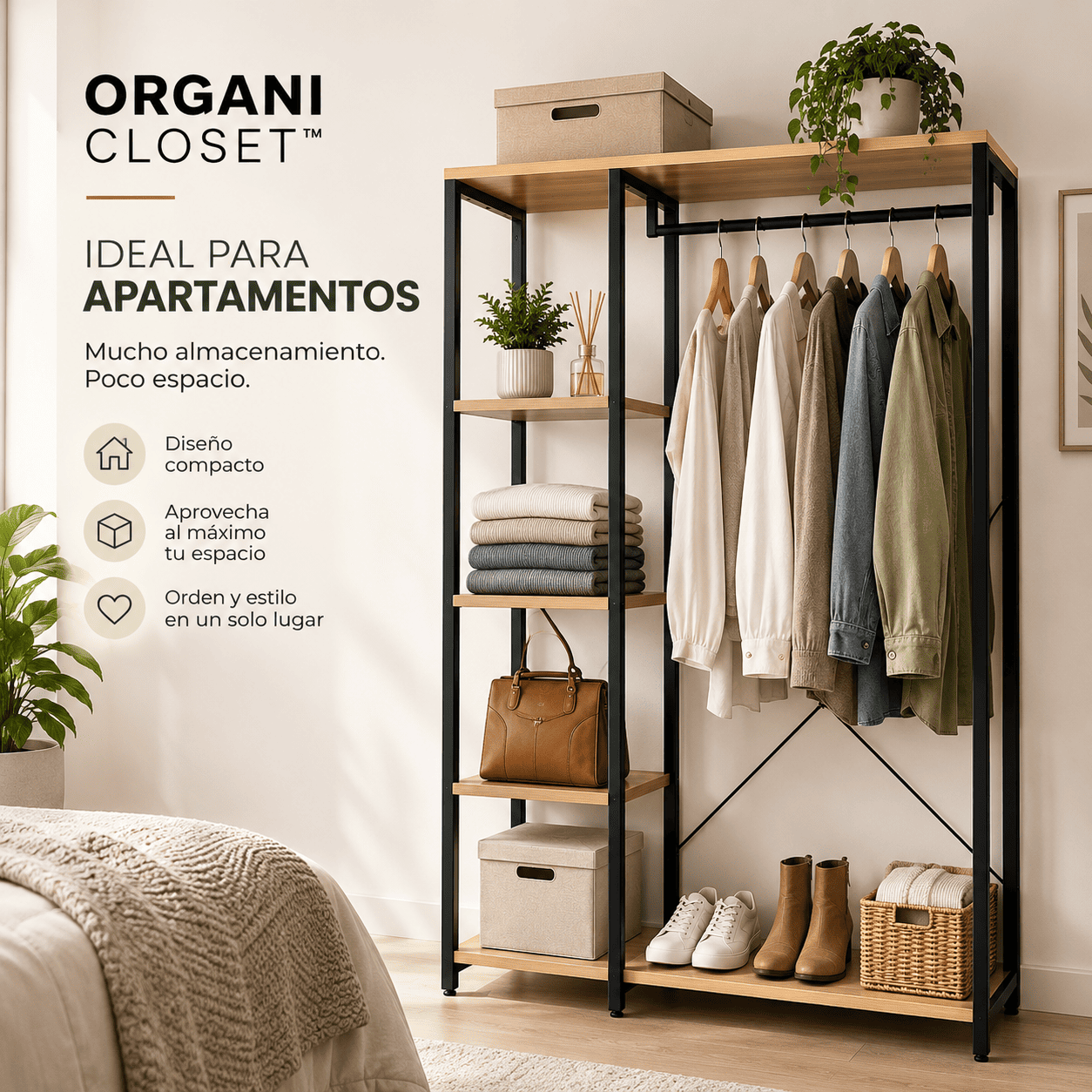 ORGANI CLOSET™ - SISTEMA DE ORGANIZACION DE ROPA