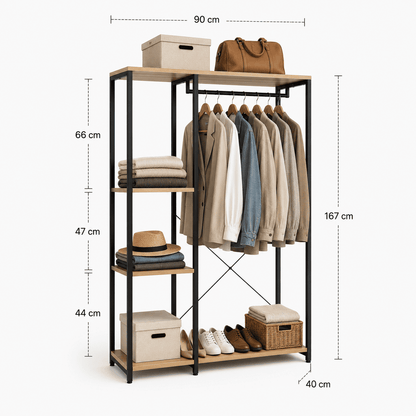 ORGANI CLOSET™ - SISTEMA DE ORGANIZACION DE ROPA
