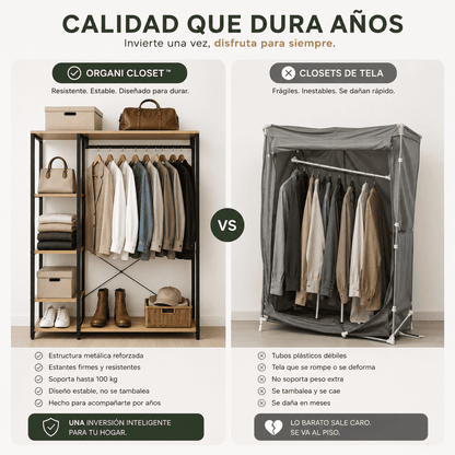 ORGANI CLOSET™ - SISTEMA DE ORGANIZACION DE ROPA