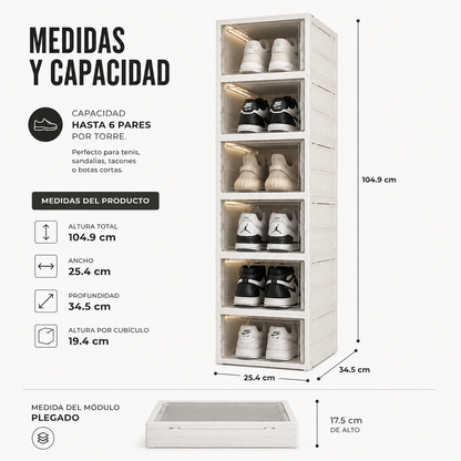 NÓRDICA SHOES™ — Sistema Modular Vertical