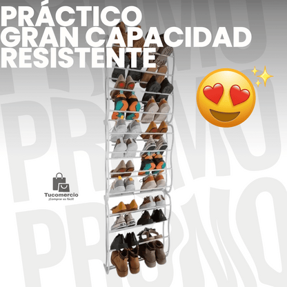 Zapatero Puerta/Pared capacidad 30-36 Pares
