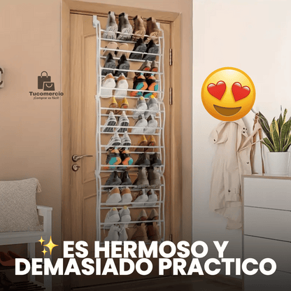 Zapatero Puerta/Pared capacidad 30-36 Pares